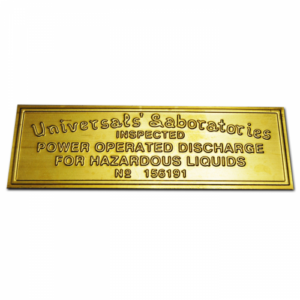 UNIVERSALS' LABORATORIES TAG - POWER OPERATED