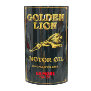 GOLDEN LION LIGHTED SIGN