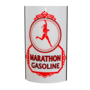 MARATHON GASOLINE LIGHTED SIGN