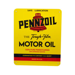 PENNZOIL MOTOR OIL QUART SIGN