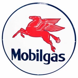 MOBILGAS 12 INCHES & 30 INCHES SIGNS
