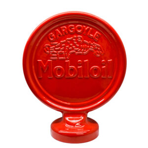 MOBILOIL OIL RACK SIGN