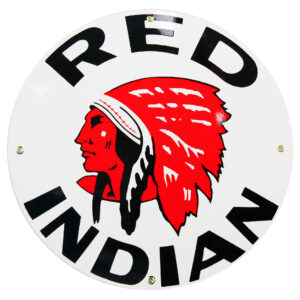 RED INDIAN 12 INCHES & 30 INCHES SIGNS