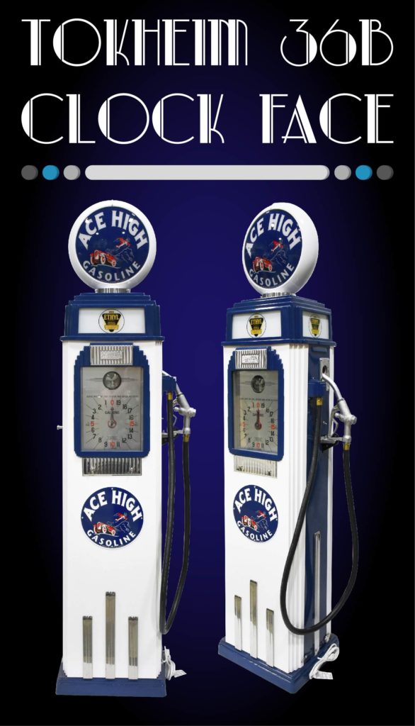 TOKHEIM 36B CLOCK FACE PUMP