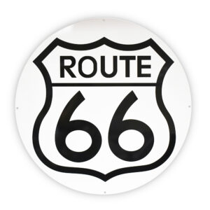 ROUTE 66 SHIELD 12 INCHES & 30 INCHES SIGNS