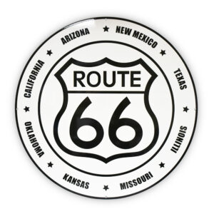 ROUTE 66 SHIELD STATES 12 INCHES & 30 INCHES SIGNS