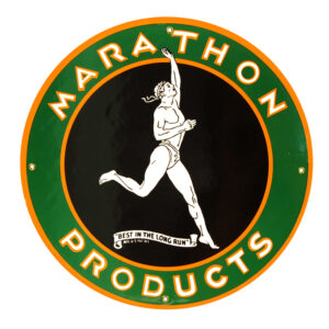 MARATHON PRODUCTS 12 INCHES & 30 INCHES SIGNS