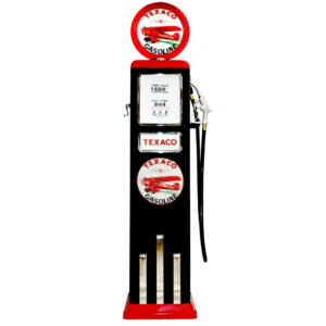 8 BALL DELUXE ELECTRIC PUMP WITH BASE - BLACK & RED