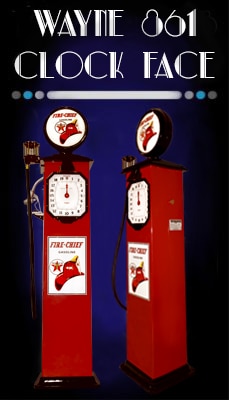 WAYNE 861 CLOCK FACE PUMPS