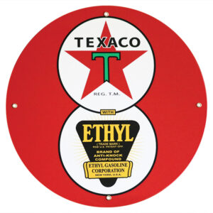 TEXACO ETHYL 12 INCHES & 30 INCHES SIGNS