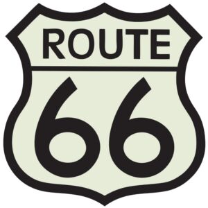 ROUTE 66 DECAL
