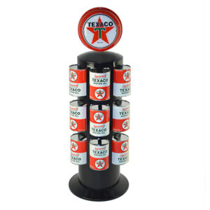 Lit Oil Can Rack - (Black)