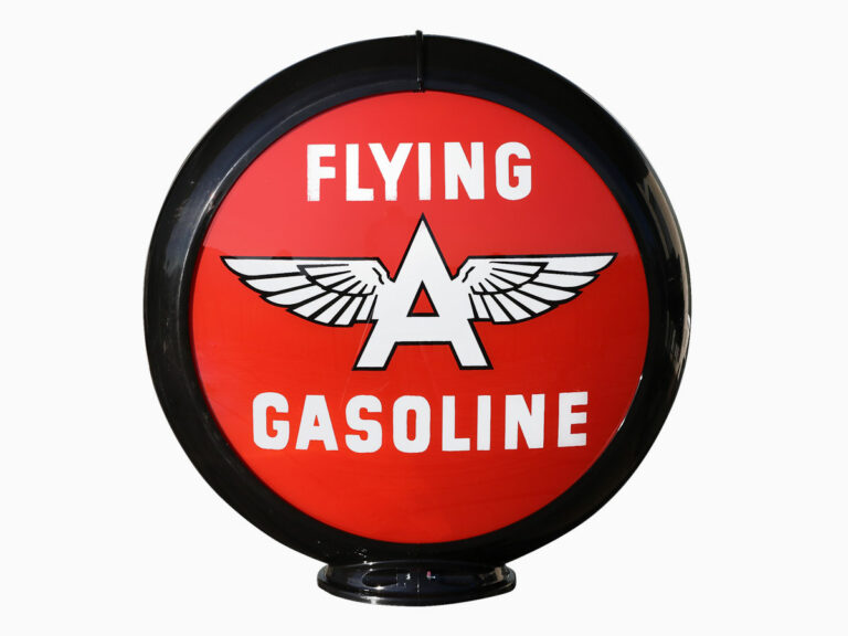FLYING "A" RED GLOBE