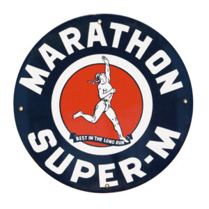 MARATHON SUPER-M 12 INCHES & 30 INCHES SIGNS
