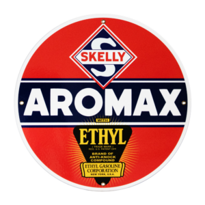 SKELLY AROMAX ETHYL 12 INCHES & 30 INCHES SIGNS