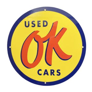 OK 12 INCHES  & 30 INCHES SIGNS