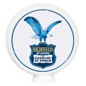 RICHFIELD GASOLINE OF POWER GLOBE