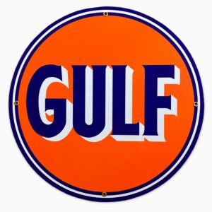 GULF 12 INCHES & 30 INCHES SIGNS - NL