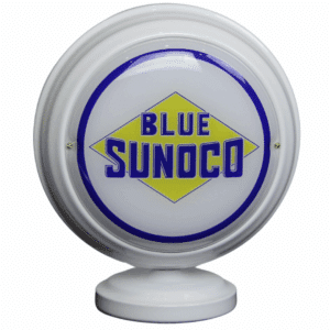 BLUE SUNOCO MINI GLOBE
